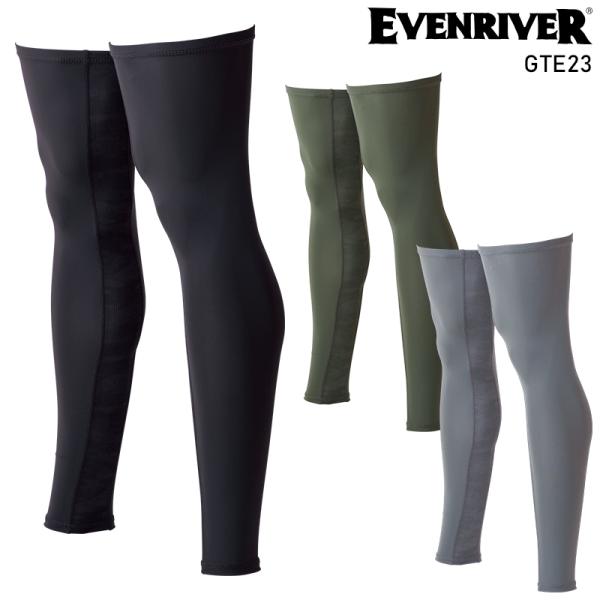 【2025春夏新作】 EVENRIVER アイスコンプレッションレッグカバー春夏用 メンズ GTE2...