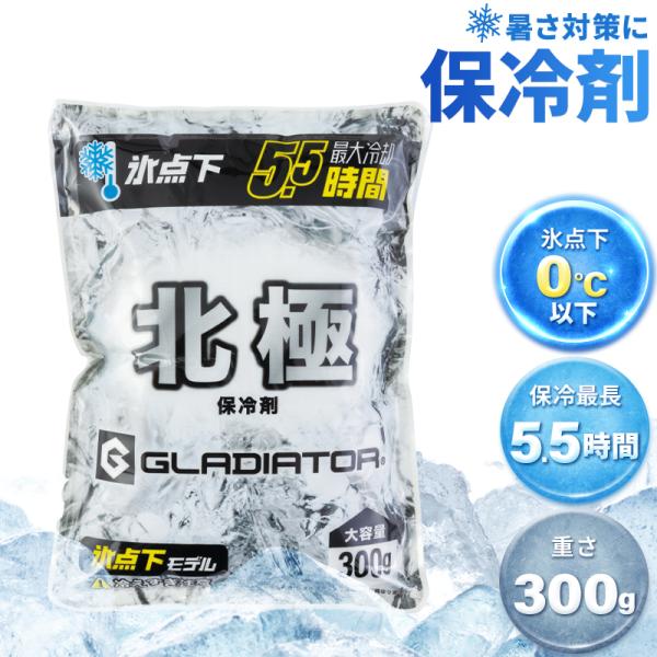 グラディエーター 熱中症対策 保冷剤（1個）GI-47431 北極（容量：300g）春夏用 コーコス...