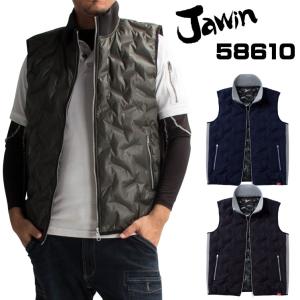 作業服 秋冬用 かっこいい おしゃれ 防寒ベスト 自重堂ジャウィンJichodo Jawin 58610｜sunwork