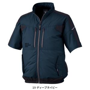 空調服 半袖 サイドファン ブルゾン ウェア単...の詳細画像2