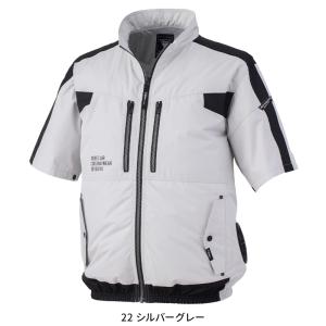 空調服 半袖 サイドファン ブルゾン ウェア単...の詳細画像3