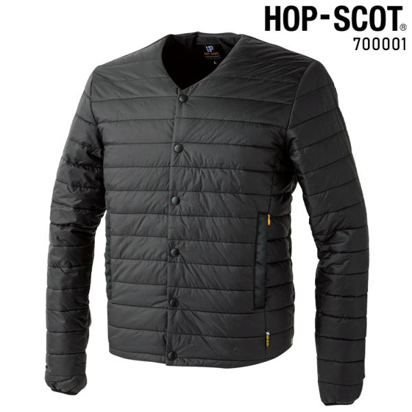 秋冬用 作業服・作業用品 制電中綿インナーロングスリーブ メンズ 中国産業 CUC 700001