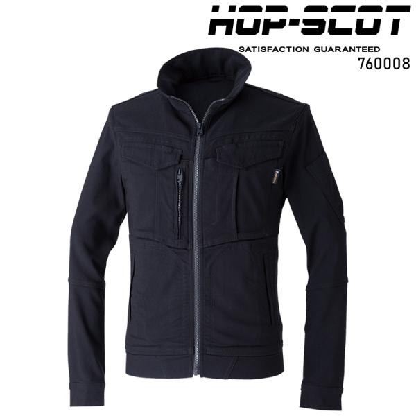 【2026秋冬新作】 HOP-SCOT フレックステックストレッチJOBジャケット 作業服 秋冬用 ...