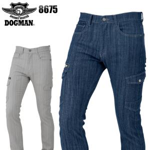 綾ページ 中国産業 DOG 8675-03 カーゴパンツ（アイボリ） サイズ LL chusan