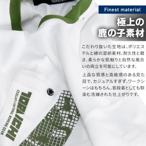 作業服 春夏用 寅壱 TORA 半袖クルーネッ...の詳細画像3