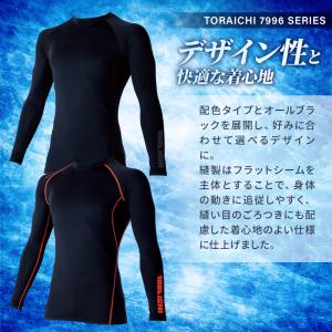 寅壱 TORAICHI 長袖インナー 接触冷感...の詳細画像4