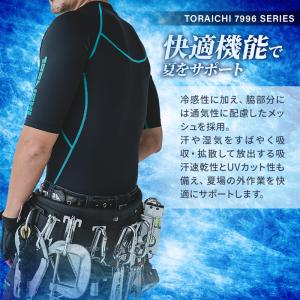 寅壱 作業服 作業着 Tシャツ 半袖 インナー...の詳細画像3