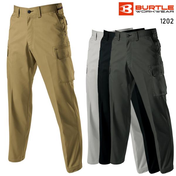 BURTLE パワーカーゴパンツ 作業服 秋冬用 メンズ 1202 バートル 作業着 73-130