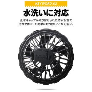 バートル ファン AC10-1/AC10-2 ...の詳細画像4