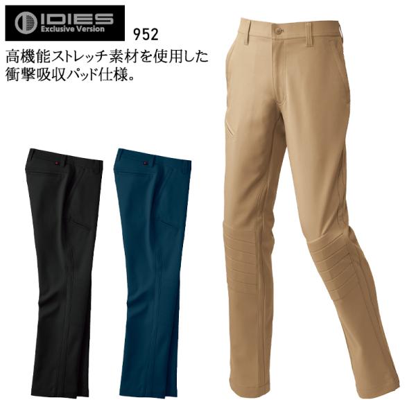秋冬用 作業服・作業用品 スラックスパンツ プロテクションパンツ メンズ ホシ服装 Hoshi-H ...