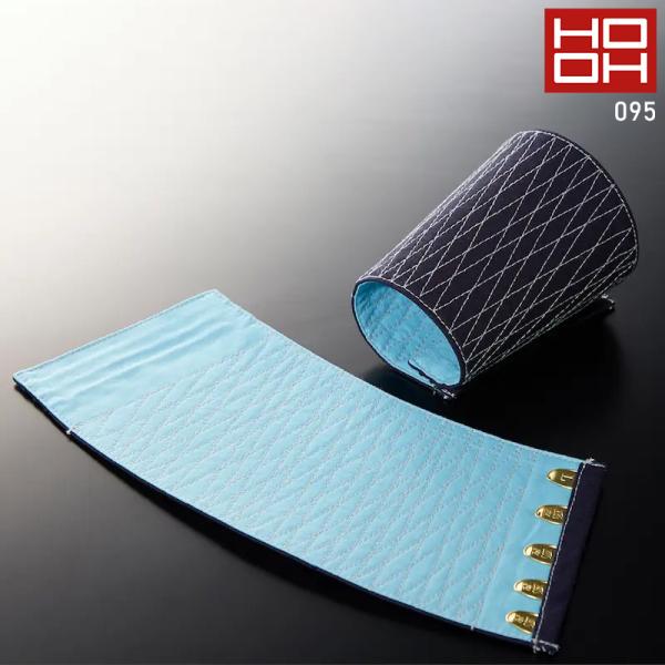 鳳皇 HOOH 銀糸手甲藍染(5枚こはぜ)  男女兼用 095 村上被服 作業服 作業着 S-LL