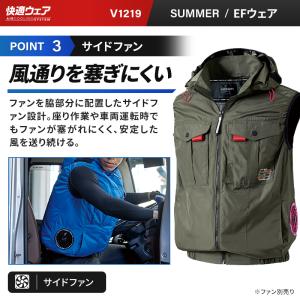 鳳皇 HOOH フード付ベスト(単品) サイド...の詳細画像4