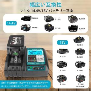 Waitley ウィトレ マキタ 18V 充電...の詳細画像2