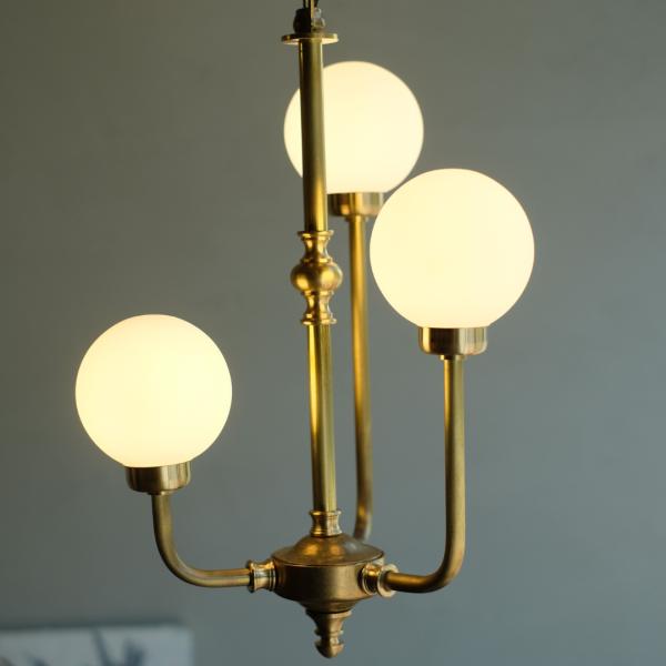 LED電球付き　LED　3灯ランプ　照明　おしゃれ　G9CH30G01  天井照明　 SUNYOW ...