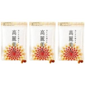 高麗美人 62粒入 ていねい通販 3袋セット