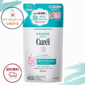 花王 キュレル 泡ボディウォッシュ つめかえ用 380ml 全国送料無料 ポイント消費に Kao Curel｜sup-s