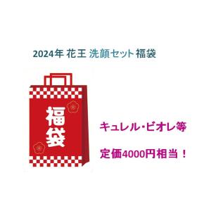 ラスト1個！【花王福袋】洗顔セット福袋 2024年福袋 定価4000円相当 キュレル ビオレ等 kao｜sup-s