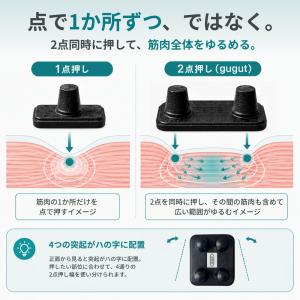 送料無料 gugut(ググット) 指圧器 医師...の詳細画像3