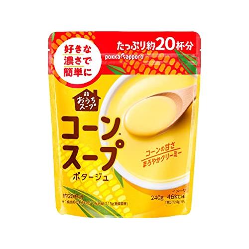ポッカサッポロ おうちスープコーンスープ240g×3袋