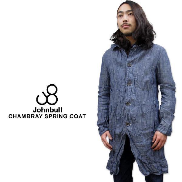 JOHNBULL ジョンブル CHAMBRAY SPRING COAT　シャンブレー・スプリングコー...