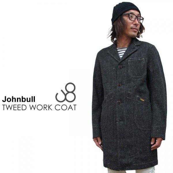 JOHNBULL ジョンブル<br>ツイード ワーク コート