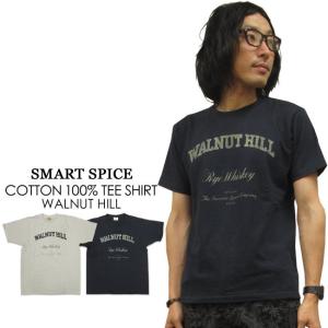 SMART SPICE スマートスパイス S/S プリントTシャツ "WALNUT HILL"｜super-rag