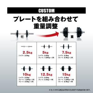 ダンベル セット IROTEC(アイロテック)...の詳細画像2
