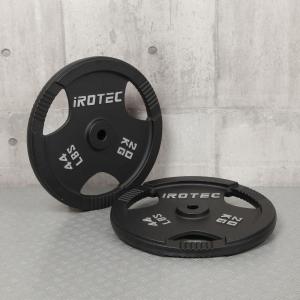 バーベル プレート IROTEC（アイロテック）アイアンプレート20KG [2枚] 穴径29mm / ダンベル ベンチプレス 筋トレ トレーニング器具 ウエイト 鉄アレイ｜スーパースポーツカンパニー