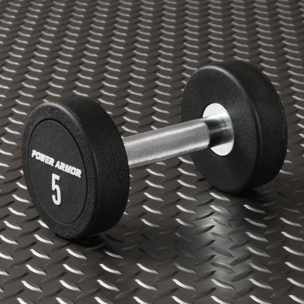 POWER ARMOR（パワーアーマー）ラウンドインジェクションダンベル5KG[1本]/ ダンベル ...
