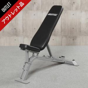 [アウトレット品]IROTEC（アイロテック）パワーエフアイディベンチHPM/インクラインベンチ フラットベンチ 筋トレ ベンチプレス