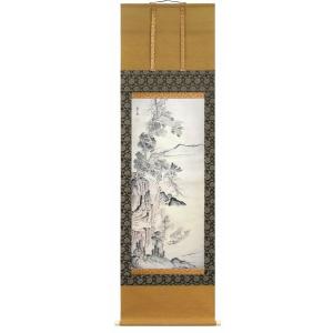 大野草思『南天』日本画 【掛け軸・新品】 : ギャラリー明日香 - 通販