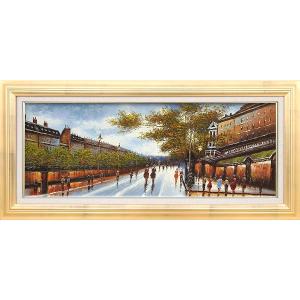サルボ『エーゲ海・パノラマ』ミクストメディア 【絵画 額付 新品 版画