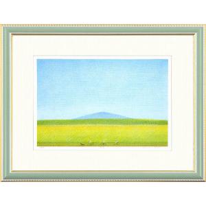 府川誠『帰電車』リトグラフ 【絵画 額付 新品 版画】 : ギャラリー