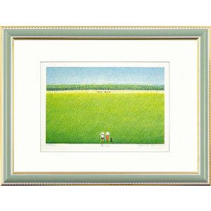 レイモン・ペイネ『お花のプロポーズ』リトグラフ 【絵画 額付 新品