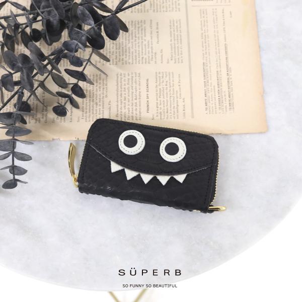 【4連パイソンモンスターキーケース/全11色】ダイヤモンドパイソン/スマートキーケース/思わず誰かに...