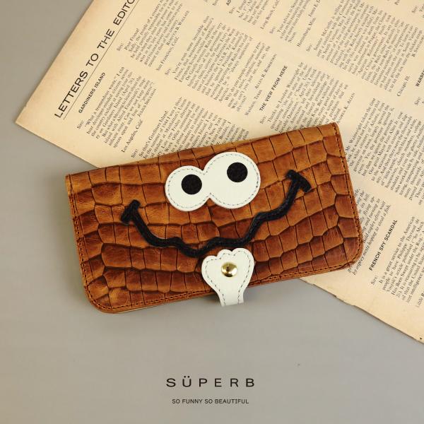 【カットクロコ/キョロメスマホケース/全3色】思わず誰かに見せたくなる/キョロメスマホケース【全機種...