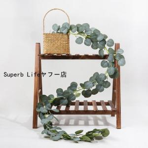 フェイクグリーン 人口観葉植物 ユーカリ リー...の詳細画像1