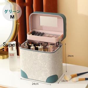 メイクボックス 鏡付き 大容量 持ち運び トレ...の詳細画像2