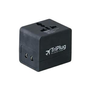 海外変換アダプタ TriPlug トリプラグ USB2ポート USB出力2.4A 海外旅行