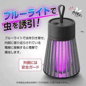USB充電式 バチコロ 蚊 コバエくん 殺虫 ...の詳細画像1