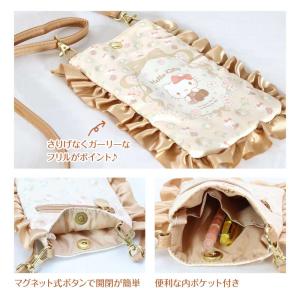 サンリオ フリル ショルダーポシェット シナモ...の詳細画像2