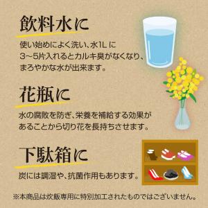 【米が旨くなる竹炭】国産 炊飯用 50g 消臭...の詳細画像3