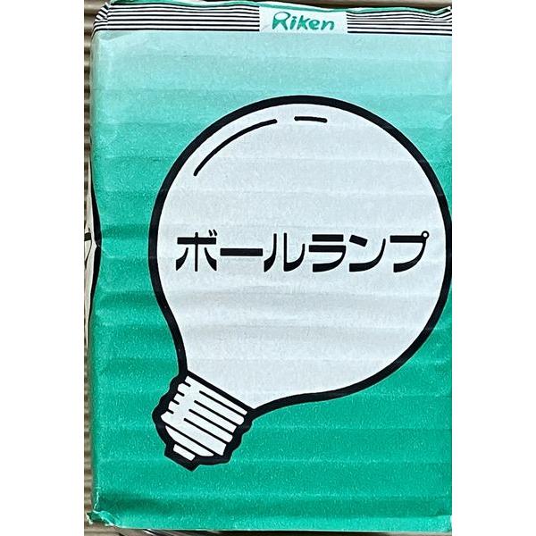 ボール電球 クリア 40W E26口金 G70 理研 GC100/110V40WG70