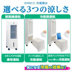 【日本メーカー監修・BIANCO冷風扇 ・1年...の詳細画像1