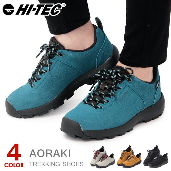 ハイテック トレッキングシューズ 登山靴 防水 スニーカー メンズ レディース HI-TEC AOR...