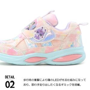 名探偵プリキュア 光る靴 プリキュア スニーカ...の詳細画像3