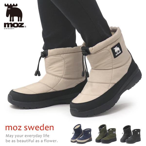 moz スノーブーツ レディース 防寒ブーツ ウインターブーツ 撥水 防水 おしゃれ モズ MZ-5...