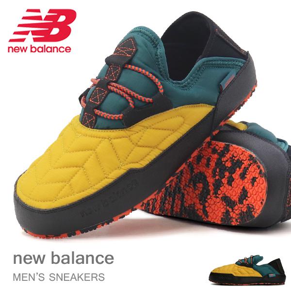 ニューバランス メンズ モックシューズ スリッポン 2way 靴 防寒 秋冬 New Balance...
