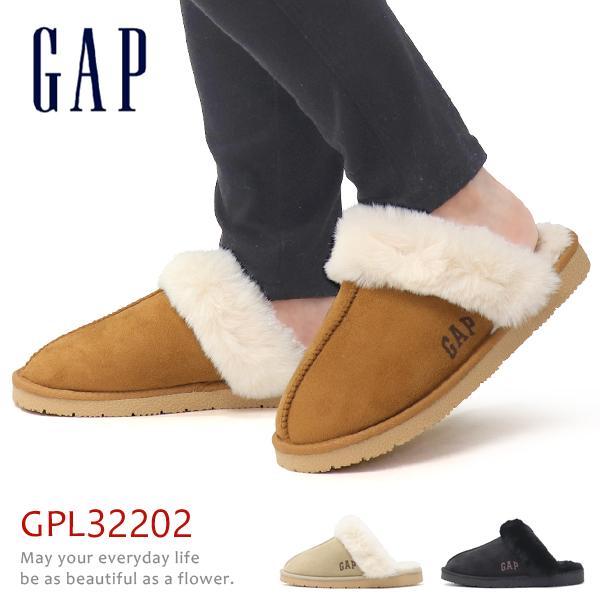GAP ギャップ サボサンダル レディース モックシューズ クロッグサンダル スリッポン あったか ...