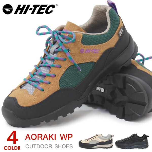 ハイテック トレッキングシューズ 登山靴 防水 スニーカー メンズ レディース HI-TEC AOR...